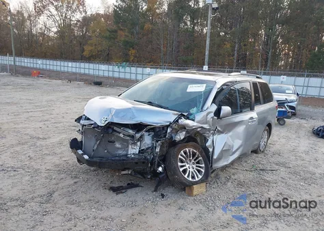 2017 Toyota Sienna Xle Premium 8 Passenger из США, поврежденный, VIN 5TDYZ3DC3HS770913